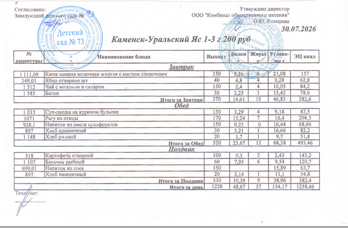 30.07. ясли
